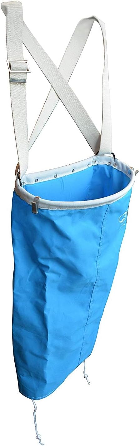Zenport AG416 Agrikon 44-Pound Fruit Picking Bag, Soft Shell, Harvest Apple/Citrus,Blue