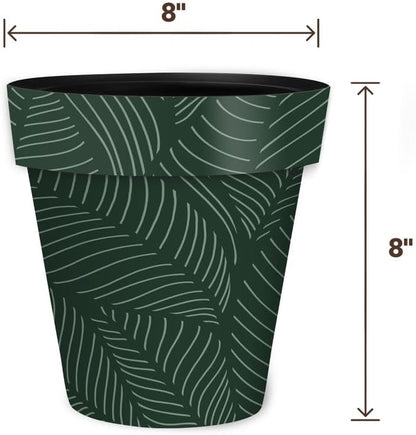 Briarwood Lane Tropical Leaves Small Planter