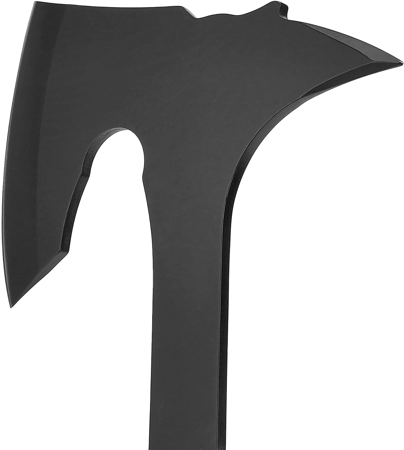 Camping Hatchet Axe with Leather Sheath – 13" Full Tang Compact Survival Tomahawk with Wood Handle for Outdoor Backpacking, Bushcraft, Hiking, and Camping