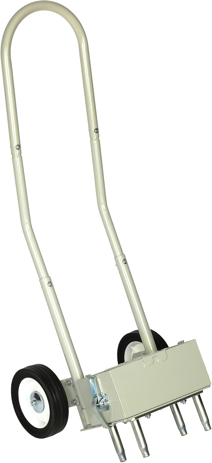Step 'N Tilt Core Lawn Aerator Version 4 Kit (3.4 Inch Standard Length Coring Tines with Soil Core Container)