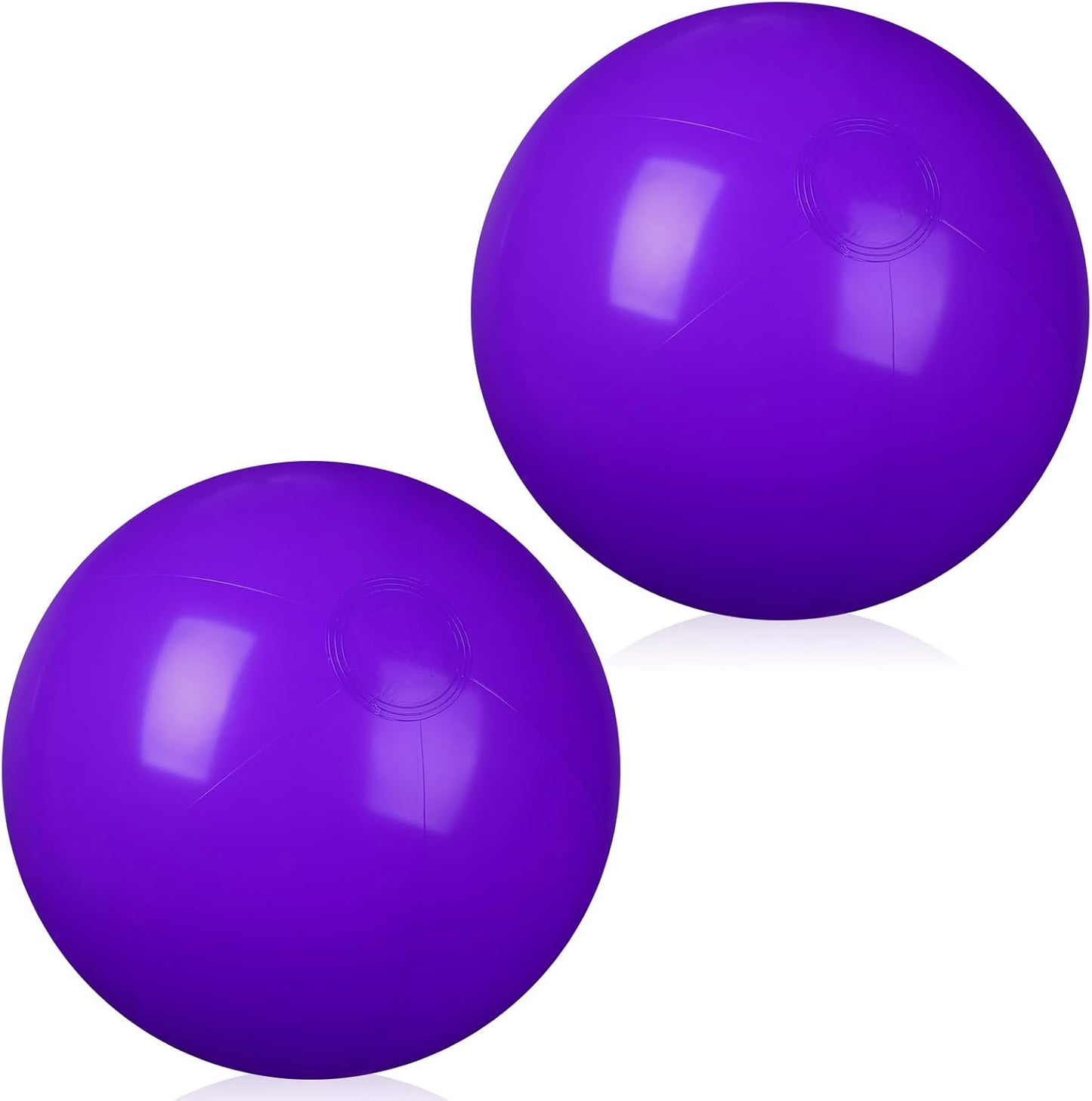 2 Pcs Inflatable Beach Ball 8 inch Swimming Pool Balls Summer