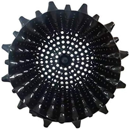 5 Gallon Air Pruning Containers, Roots Control Planter New Plastic Nursery Pots Fruit Vegetable Orchard Garden Self-Planting Pots, Size 12"x12", Black, (10P)