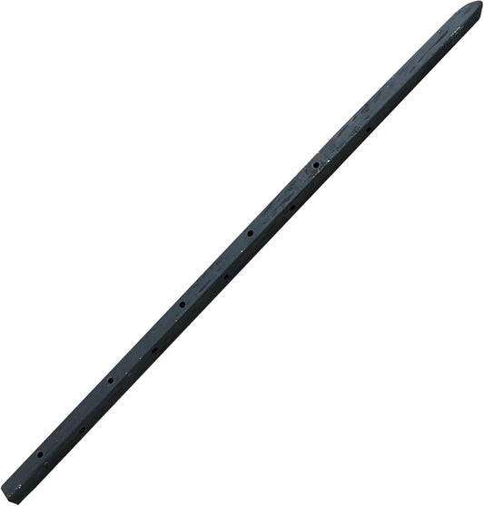Sandbaggy Square Steel Concrete Form Stakes with Nail Holes - 5/8" Wide - Rust Resistant Coating