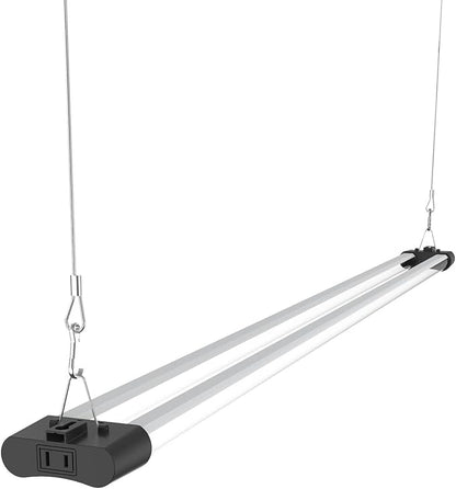 LED Grow Light Full Spectrum Light Linkable 5000K Daylight + 660nm Red Indoor Plant Lighting Fixture (4 FT)