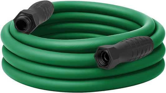 Flexzilla Colors SwivelGrip Garden Hose 5/8 in. x 25 ft., Lightweight All-Weather Water Hose, Durable and Flexible, Leak-Free Connections, Forest Green