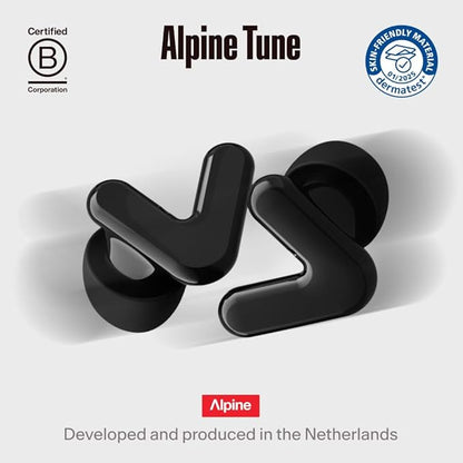 Alpine Tune Earplugs, Concert Ear Plugs for Noise Reduction, High Fidelity Music Quality, 19dB