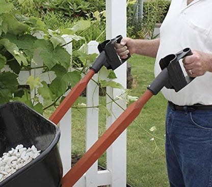 Simply Dump It Wheelbarrow Handles SDI1001 Pivoting Wheelbarrow Handles Heavy Duty Reinforced Nylon- 100% Made in The USA