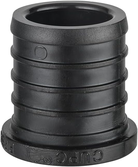 200-Pack EFIELD Pex Fittings Poly PPSU Barb Crimp 1-inch Plug (End Cap) For Pex Tubing, ASTM F2159