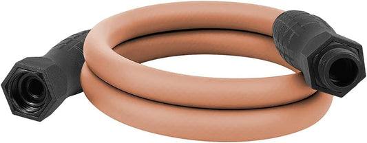Flexzilla Colors SwivelGrip Garden Hose 5/8 in. x 5 ft., Lightweight All-Weather Water Hose, Durable and Flexible, Leak-Free Connections, Red Clay