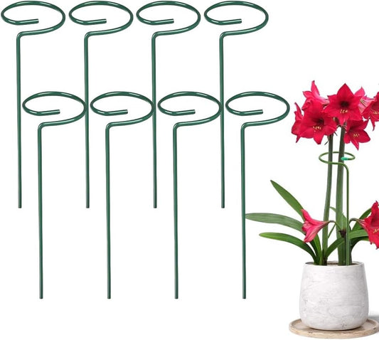 4/8/12 Pack Plant Stakes, 16/24/36 Inch Plant Support Stakes, 2025 New Plant Sticks Support, Flower