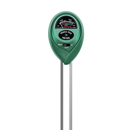 VIVOSUN Soil Tester, 3-in-1 Plant Moisture Meter Light and PH Tester for Home, Garden, Lawn, Farm