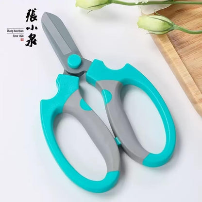 Pro Florist & Garden Shears - 3.38mm Heavy-Duty Rustproof Steel | Cuts Hydrangeas, Roses & Thick Stems | Ergo Wide-Grip Scissors for Fresh Flowers, Pruning, Ikebana