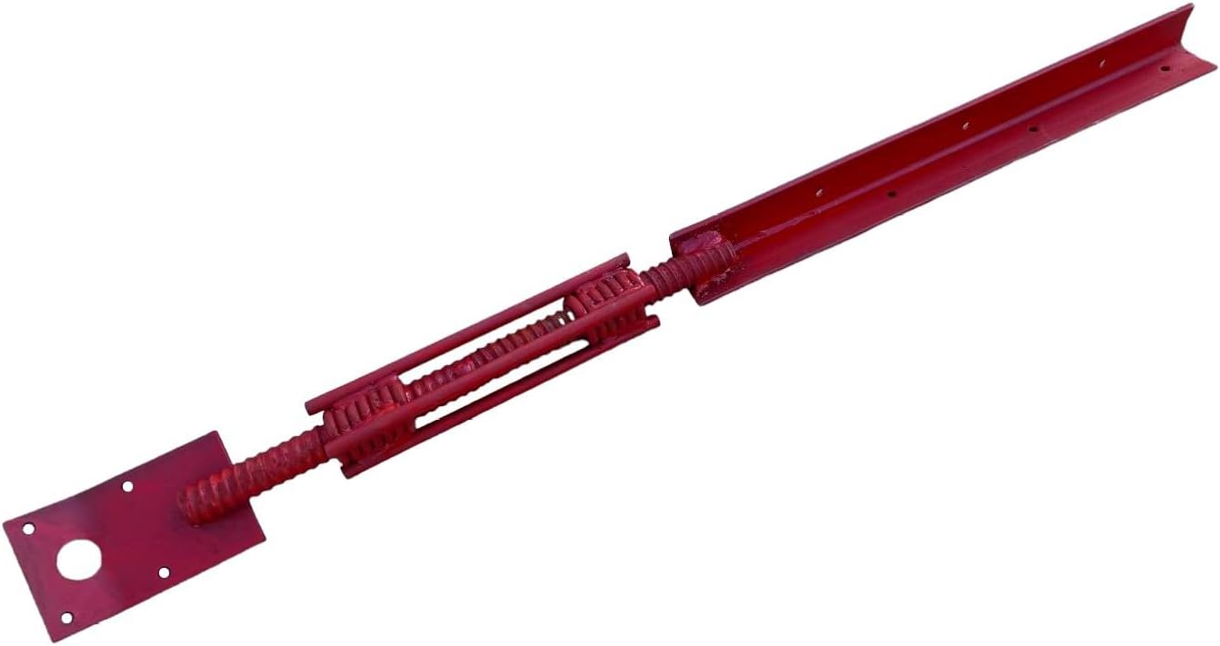 Sandbaggy Concrete Turnbuckle Form Aligner with 5" x 3" Bent Plate (35" - 37.5" Length) - Rust Resistant Steel - Adjustable Wall Brace - Aligns & Plumbs Form Walls, Columns, or Beams (35 inches, 100)