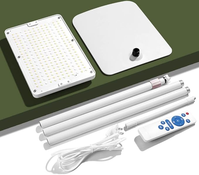 LED Grow Lights for Indoor Plants with Stand for Floor and Tabletop , Full Spectrum plant lights for indoor growing with Timer 4H/8H/12H, Plant light with 3 Lighting Mode & 10 Dimmable Brightness.