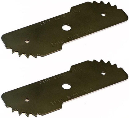243801-00 2-Pack Edger Blades Replace for EB-007AL EB-007 243801-00 243801-02 40-519 243797-00 Fit for Black and Decker Craftsman LE750 Edge 2-in-1 Landscape Edger CMEED400