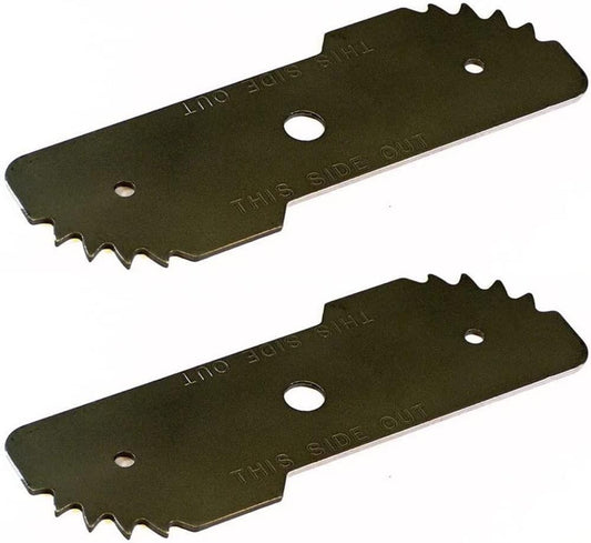 243801-00 2-Pack Edger Blades Replace for EB-007AL EB-007 243801-00 243801-02 40-519 243797-00 Fit for Black and Decker Craftsman LE750 Edge 2-in-1 Landscape Edger CMEED400