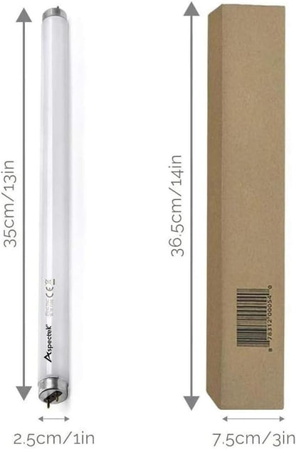 ASPECTEK Bug Zapper Mosquito UV Lamp Replacement Bulbs - Pack of 2X 10W UV Light Tubes, Compatible with ASPECTEK 20W Electronic Bug Zapper Models for Indoor Use
