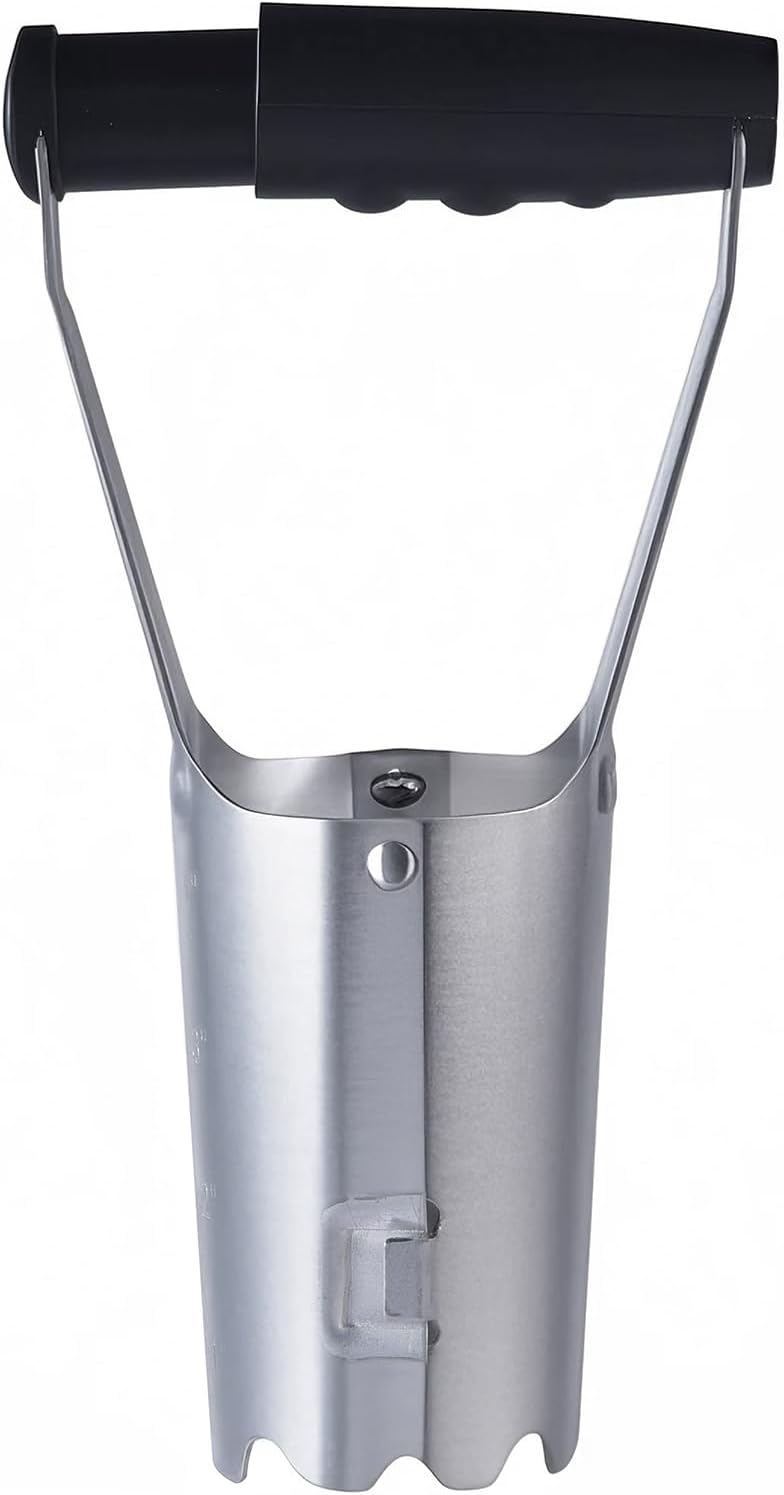 Bulb Planter, Bulbs Transplanter Designed for Automatic Soil Release with Depth Marker for Dgging Holes and Planting Tool for Tulips, Daffodils, Dahlias