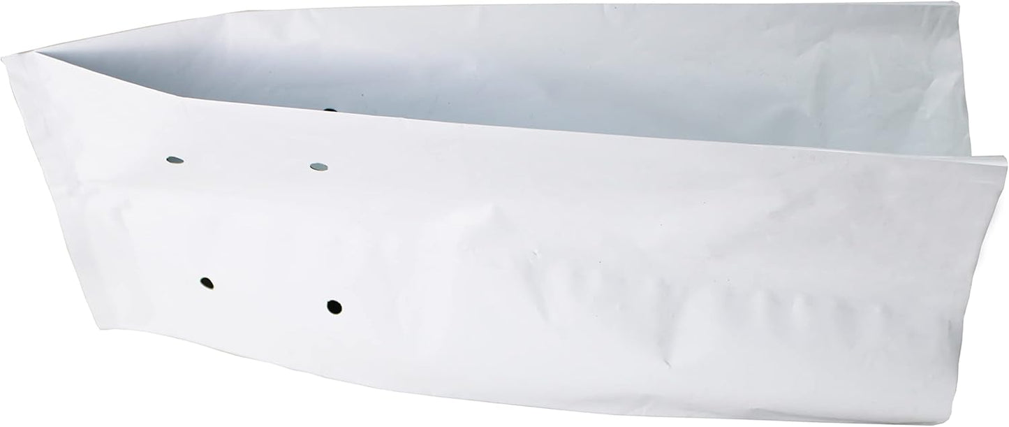HFS(R Poly Grow Bag Planters Panda Film Black and White for Nursery Horticulture 3 Gallon - 50 PC (Pack of 2)