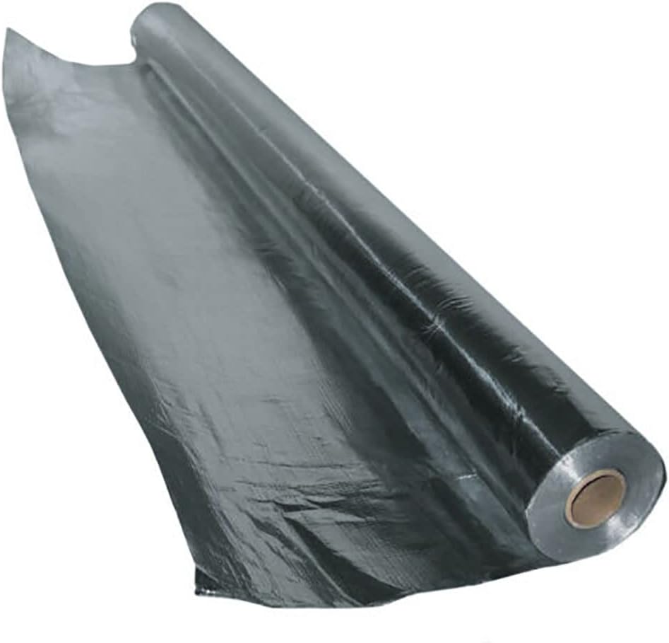 US Energy Products Highly Reflective Silver FOIL Mylar Film Insulation Sheets: Ideal for: Grow Room, Greenhouse, Farming, Plant Growth, Energy Saving, SAUNAS, and More: (48INCH X 50FT) Sheets