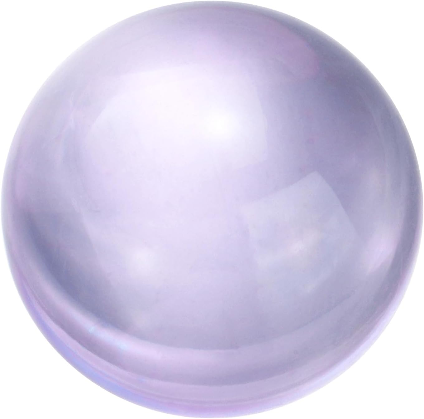 uxcell 20mm/0.8" Crystal Sphere Ball Glass Solid Decorative Sphere Crystal Ball Prop Ornament for Feng Shui Divination Fortune Telling Tabletop Fountain Decoration, Purple