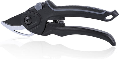 Bypass Secateurs Hand Gardening Pruners Lightweight Garden Pruning Scissors with SK-5 High Carbon Steel Blades and Safety Lock Rust Resistant Gift-Packaged