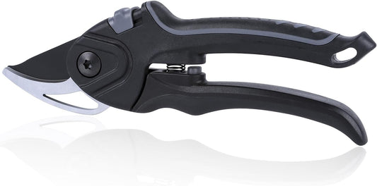 Bypass Secateurs Hand Gardening Pruners Lightweight Garden Pruning Scissors with SK-5 High Carbon Steel Blades and Safety Lock Rust Resistant Gift-Packaged