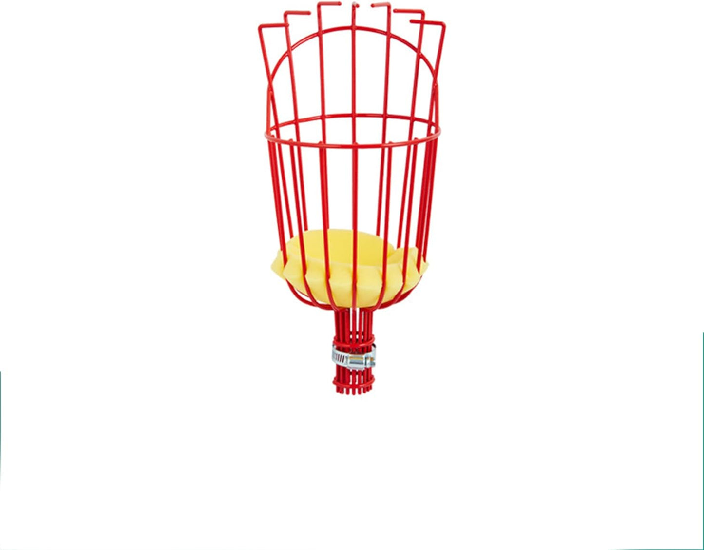 Fruit Picker Pole with Basket Apple Orange Picker Tool Tree Fruit Catcher Fruit Picking Equipment for Getting Fruits Lemons Apples