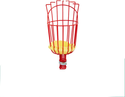 Fruit Picker Pole with Basket Apple Orange Picker Tool Tree Fruit Catcher Fruit Picking Equipment for Getting Fruits Lemons Apples