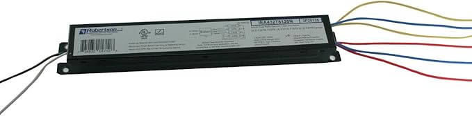 Robertson IEA432T8120N (1P20135) Electronic Fluorescent Ballast, for 3 or 4 T8 Fluorescent lamps