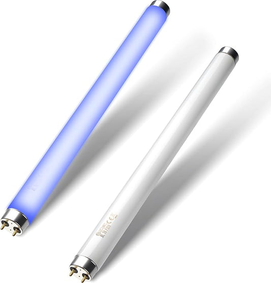 LiBa Bug Zapper Replacement Bulb Light Tube 10W for 20W Electronic Bug Zapper, T8 UV Lamp Bulbs for