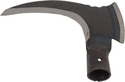 Luqeeg Weeding Sickle, High Manganese Steel Double Sickle Gardening Multipurpose Manual Agricultural Weeding Tools for Gardening Tools (Single Cutter Head)