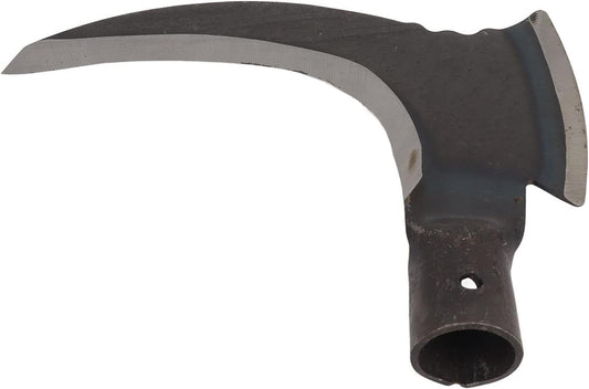 Luqeeg Weeding Sickle, High Manganese Steel Double Sickle Gardening Multipurpose Manual Agricultural Weeding Tools for Gardening Tools (Single Cutter Head)
