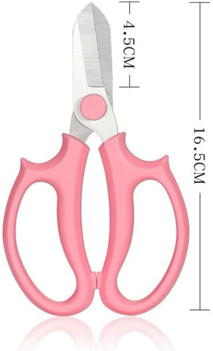 4 Pcs Flower Rose Thorn Stripper Thorn Leaf Remover Tool Garden Tool Sets Leaf Stripping Tool with Garden Glove and Garden Scissor