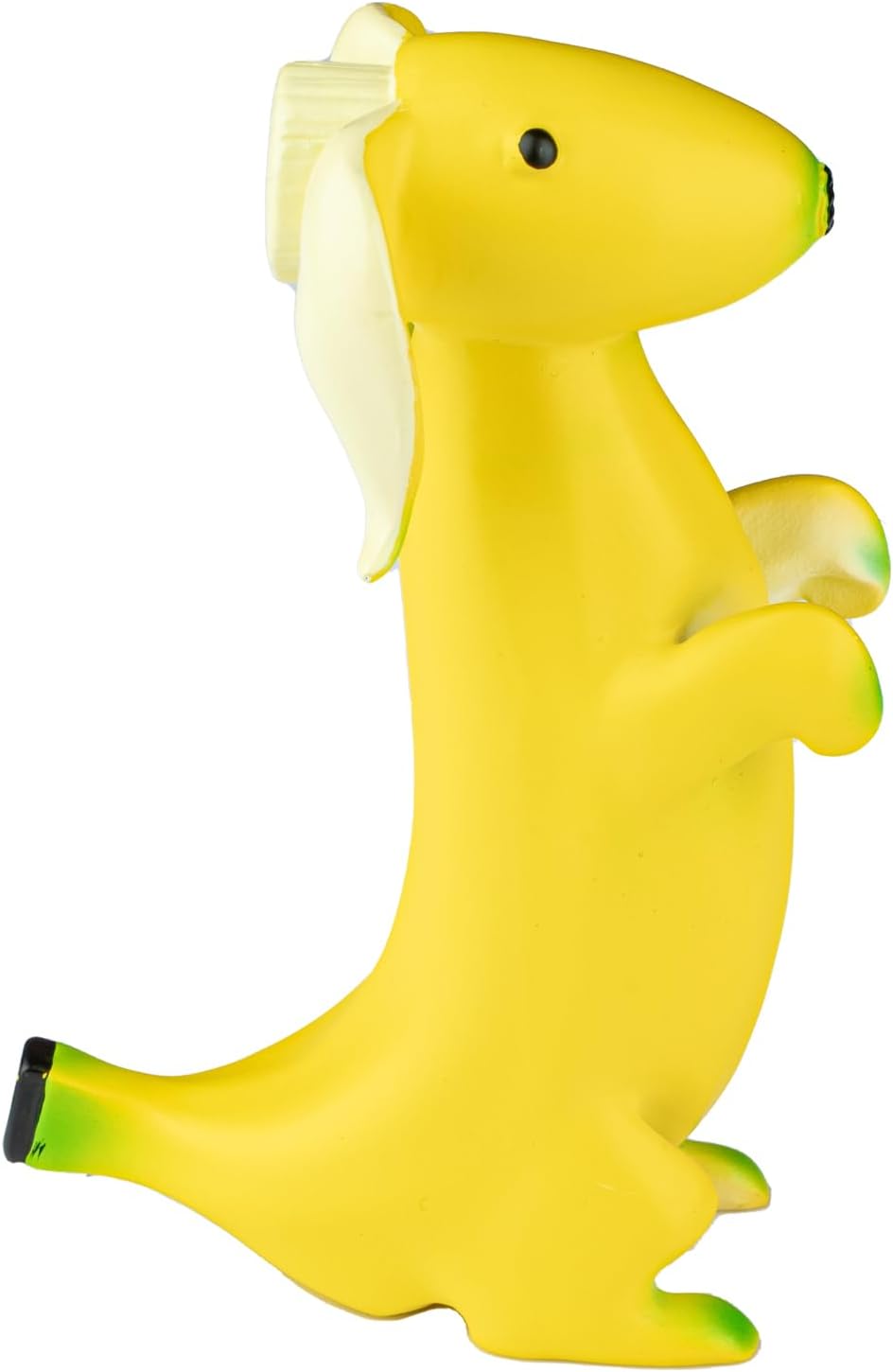WELLMILLER Banana Dog Statue Garden Statues Cute Dog Resin Art Collectible Figurines,Home/Office Decor and Outdoor Garden Decor Personalized Gifts