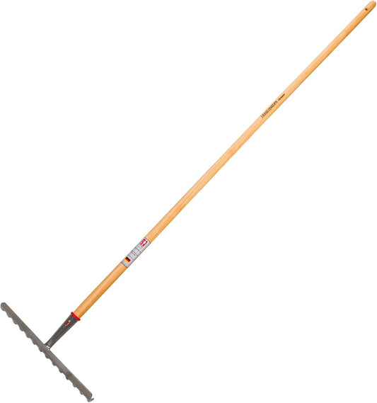 IDEALSPATEN - Made in Germany Since 1899 - Düsseldorf Gravel Rake - Landscape Tool Gravel Rake Rocks Debris, Ash Handle, 4lb - 69in (Düsseldorf)#IS430