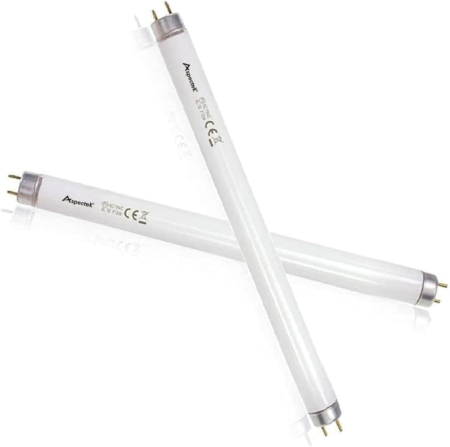 ASPECTEK Bug Zapper Mosquito UV Lamp Replacement Bulbs - Pack of 2X 10W UV Light Tubes, Compatible with ASPECTEK 20W Electronic Bug Zapper Models for Indoor Use