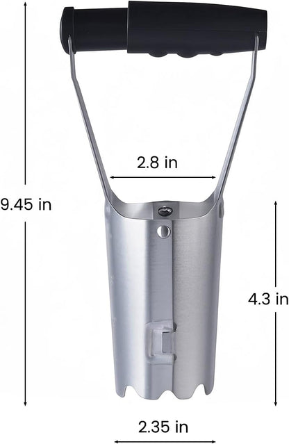Bulb Planter, Bulbs Transplanter Designed for Automatic Soil Release with Depth Marker for Dgging Holes and Planting Tool for Tulips, Daffodils, Dahlias