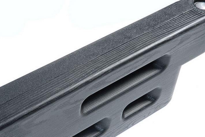 Playsafer Playground Edging Border -12" High Plastic Interlocking Timber for Playgrounds, and Play-Areas - Black - 52" L X 4" W X 12" H (1 Pack)