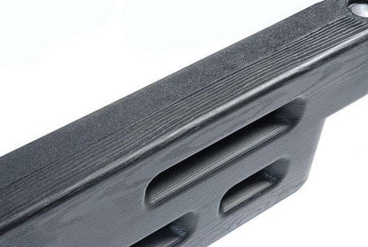 Playsafer Playground Edging Border -12" High Plastic Interlocking Timber for Playgrounds, and Play-Areas - Black - 52" L X 4" W X 12" H (2 Pack)