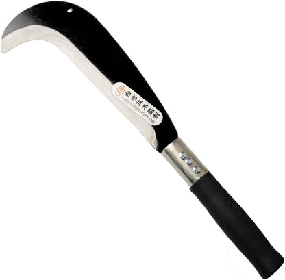 Zelin Machete with Heavy Duty Construction Black Plastic Handle,Ergonomic No-Slip Handle for Gardening, Agriculture, Bushcraft, Hunting and Outdoor