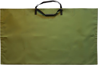 Garden and Landscape Bag, Portable Leaf and Weed Tarp with Handles, Reusable Leaf Bag, 48" X 56" Weed and Landscape Tarp