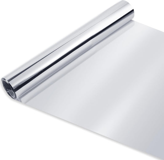 Highly Reflective Mylar Film Roll 4FT x 30FT,2 Mil Silver,for Outdoor Indoor Grow,Room