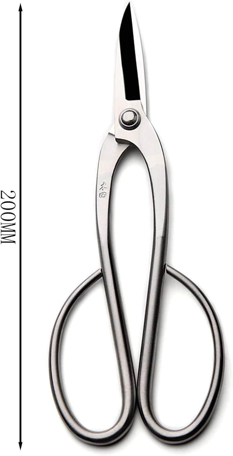 Bonsai Scissors Professional Grade Bonsai Shears Alloy Steel Bonsai Tools Equip With Tool Bag (MT-TBS-200)