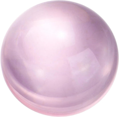 uxcell 30mm/1.2" Crystal Sphere Ball Glass Solid Decorative Sphere Crystal Ball Prop Ornament for Feng Shui Divination Fortune Telling Tabletop Fountain Decoration, Pink