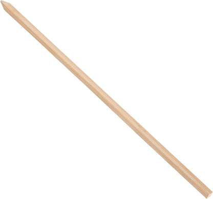 VEVOR Wooden Garden Stakes, 25 Pcs 48x0.75x0.75 in Survey Grading Stakes, Garden Ground Stake with Sharp Point, Fir Wood Plant Support Stake, Sign Posts for Silt Fence Backyard Boundaries Baselines