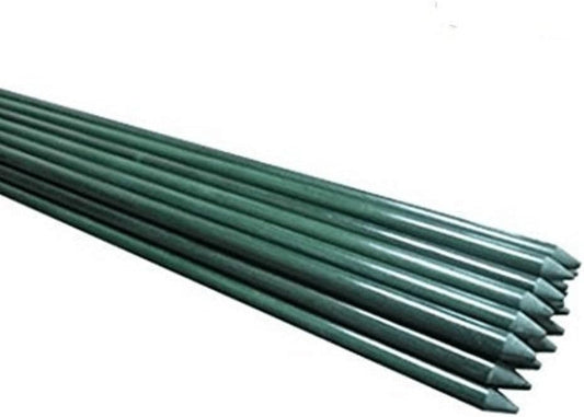 36inch Garden Stakes 5/16" Dia FRP Plant Supporting Stakes for Climbing Tomato Cucumber Strawberry Bean Tree, 20pcs, Dark Green (3ft)