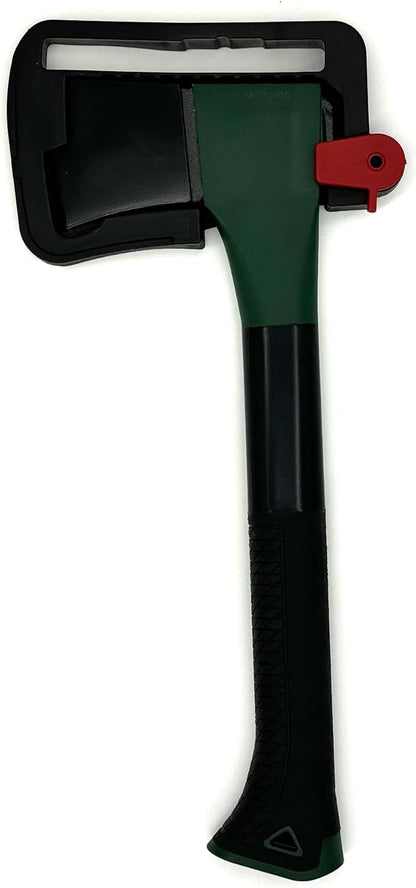 Edward Tools 14" Hatchet - Perfect for Logs, Firewood, Kindling, Hiking, Outdoor - Sharp, Durable, Balanced, Ergonomic Handle - Small Camping Axe