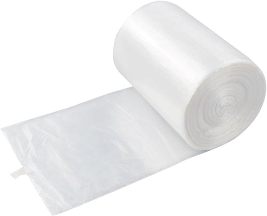 Cand 8 Gallon Clear Garbage Bags, Medium Trash Bags, 110 Counts