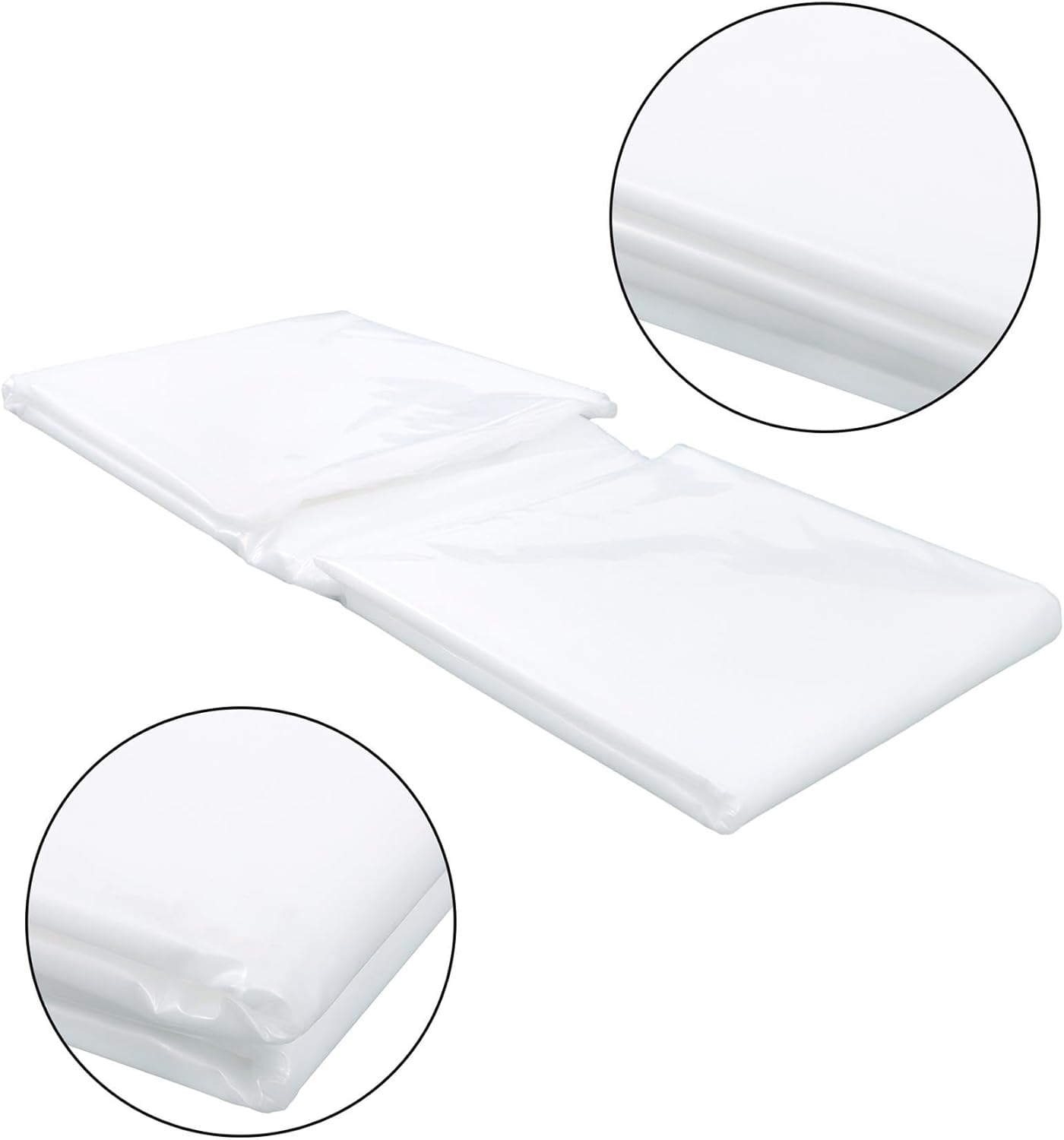 10 x 40FT Greenhouse Plastic Sheeting, 6 Mil Heavy Duty Clear Polyethylene Film, Covering for Gardening, Farming